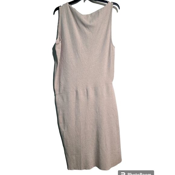 REISS Claudine Draped Knitted Dress NWT - Picture 4 of 7